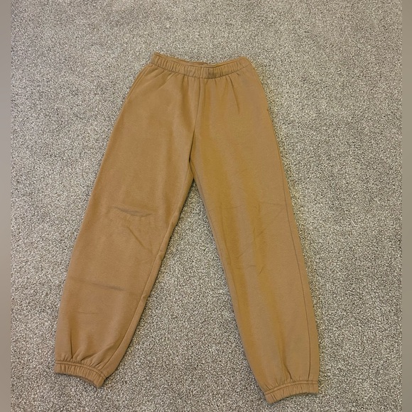 DSG women’s fleece sweatshirt and sweatpants in Tan size X-Small - Picture 3 of 7